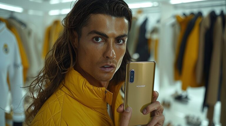 Le smartphone de cristiano ronaldo : entre luxe et technologie